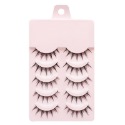 發票+台灣現貨天天寄【粉紅菲菲】小惡魔假睫毛5對睫毛自然妝日常妝COS眼睫毛 睫毛 假睫毛 16-1243、1244-規格圖9