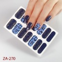 發票+台灣現貨天天寄【粉紅菲菲】 美甲貼小清新美甲貼紙豹紋nail指甲貼小紅書指甲貼紙美甲貼片穿戴假指甲 16-1191-規格圖9