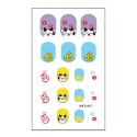 發票+台灣現貨天天寄【粉紅菲菲】美甲貼紙 可愛小怪獸個性DIY美甲飾品貼花卡通指甲貼 16-1192-規格圖8