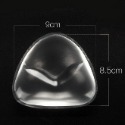 透明—小三角矽膠（一對）