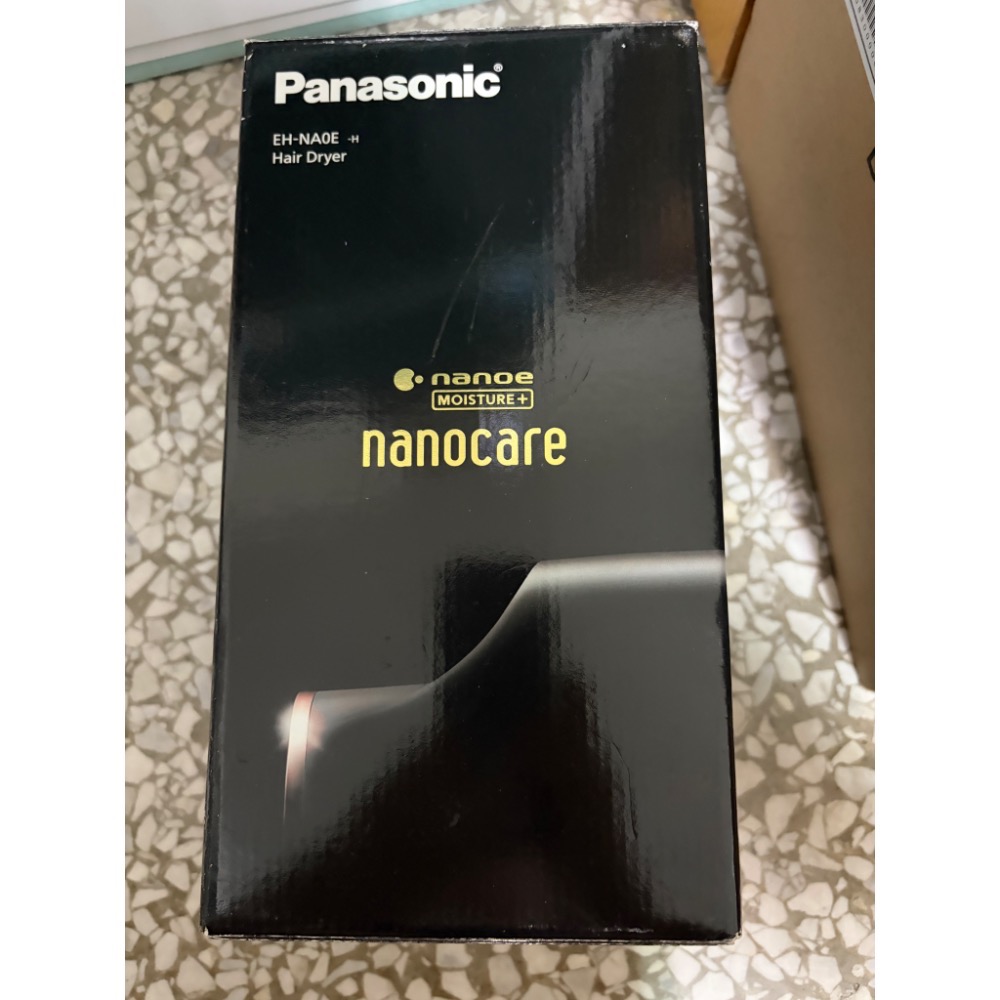 二手完整盒裝 日本 panasonic 國際牌 EH-NA0E奈米水離子 負離子吹風機 有正常使用痕跡-細節圖3