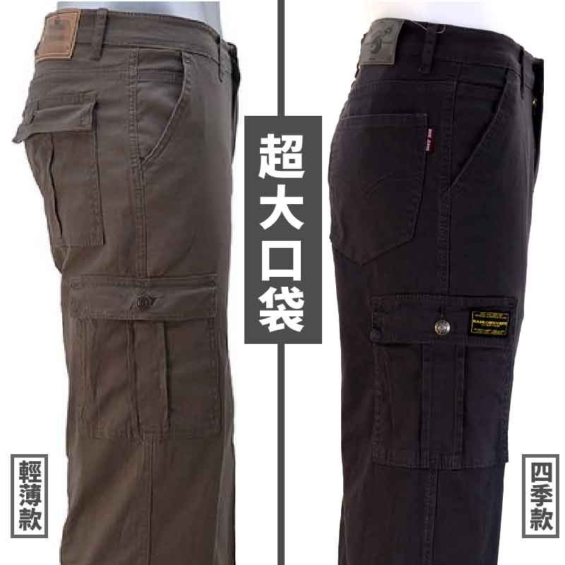 超輕薄透氣多袋98%高棉質彈性工作褲-超輕薄款/防刮舒適四季款【Soft One】-細節圖5