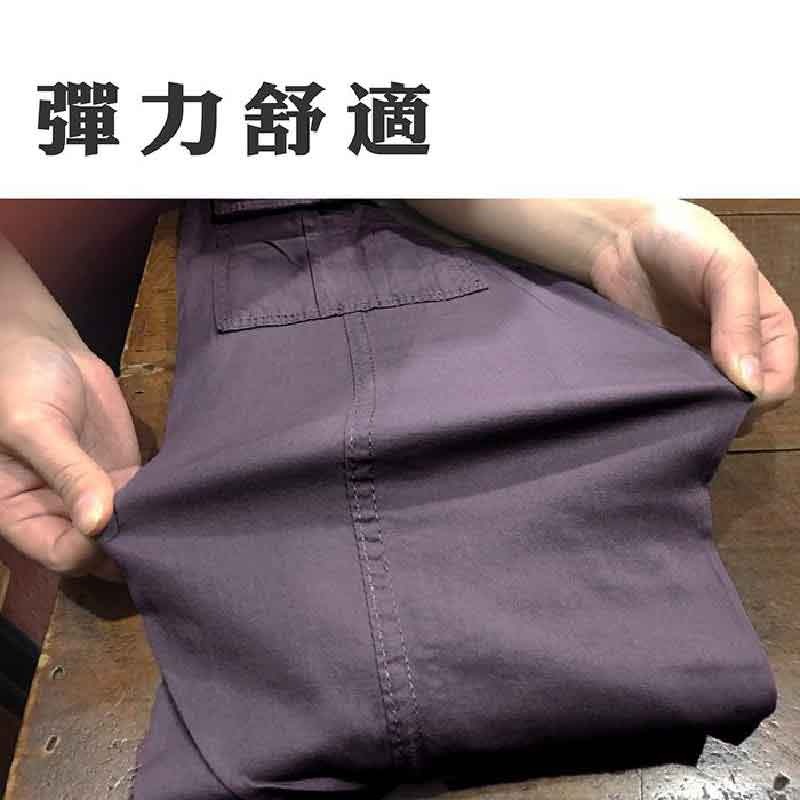微薄舒適彈力透氣多袋98%高棉質工作褲-超輕薄款/微薄舒適四季款(原價$599)現貨附發票 台灣安心賣家SoftOne-細節圖2