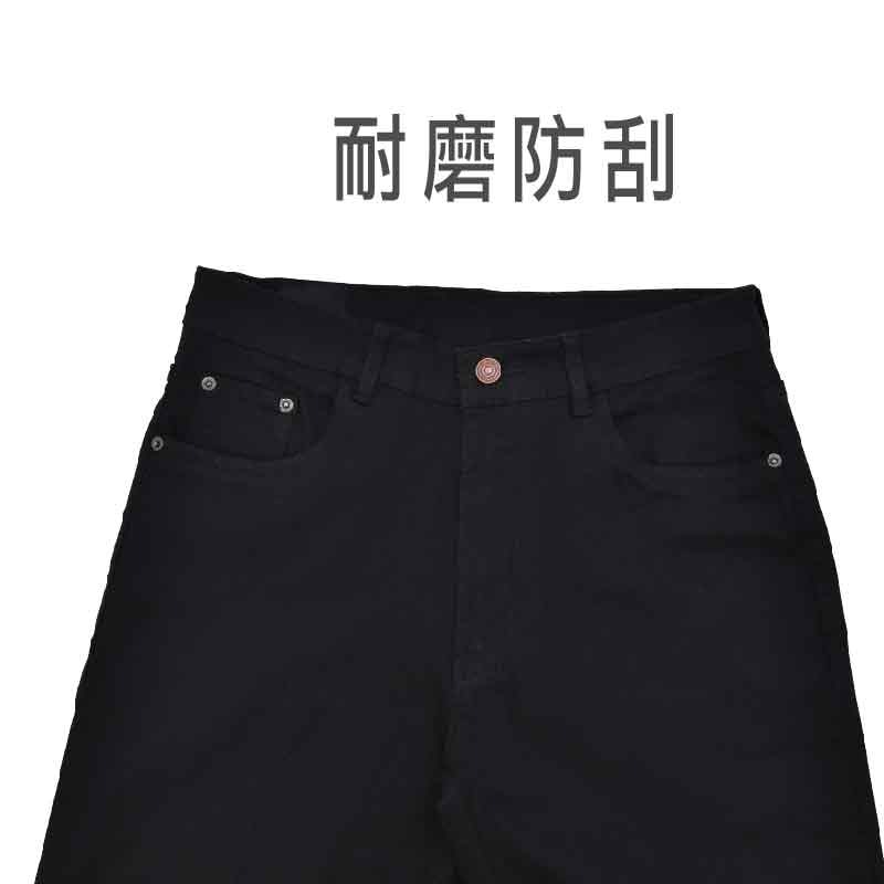 彈性舒適百搭98%高棉質中直筒褲-黑 原價$599【Soft One】-細節圖3