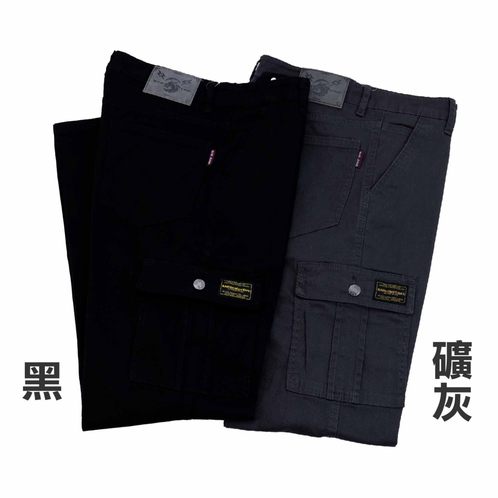 防刮彈力透氣多袋98%高棉質彈性工作褲-防刮舒適四季款【Soft One】-細節圖5