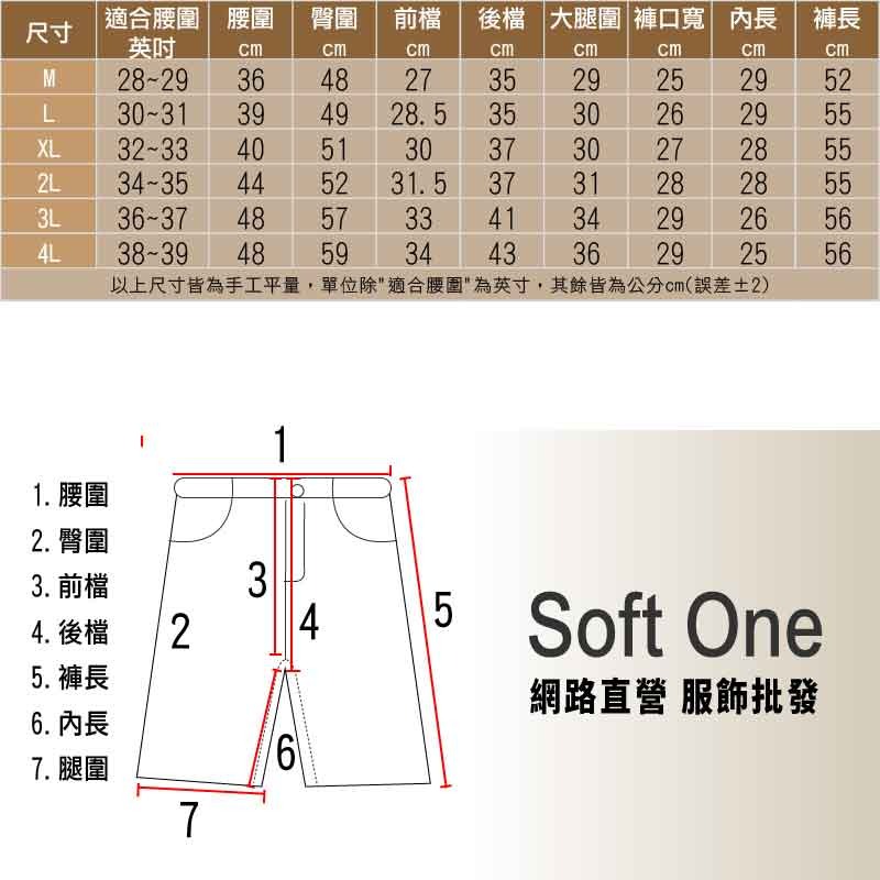 彈力側口袋工作短褲-深藍 /黑(原價$399)【Soft One】-細節圖7