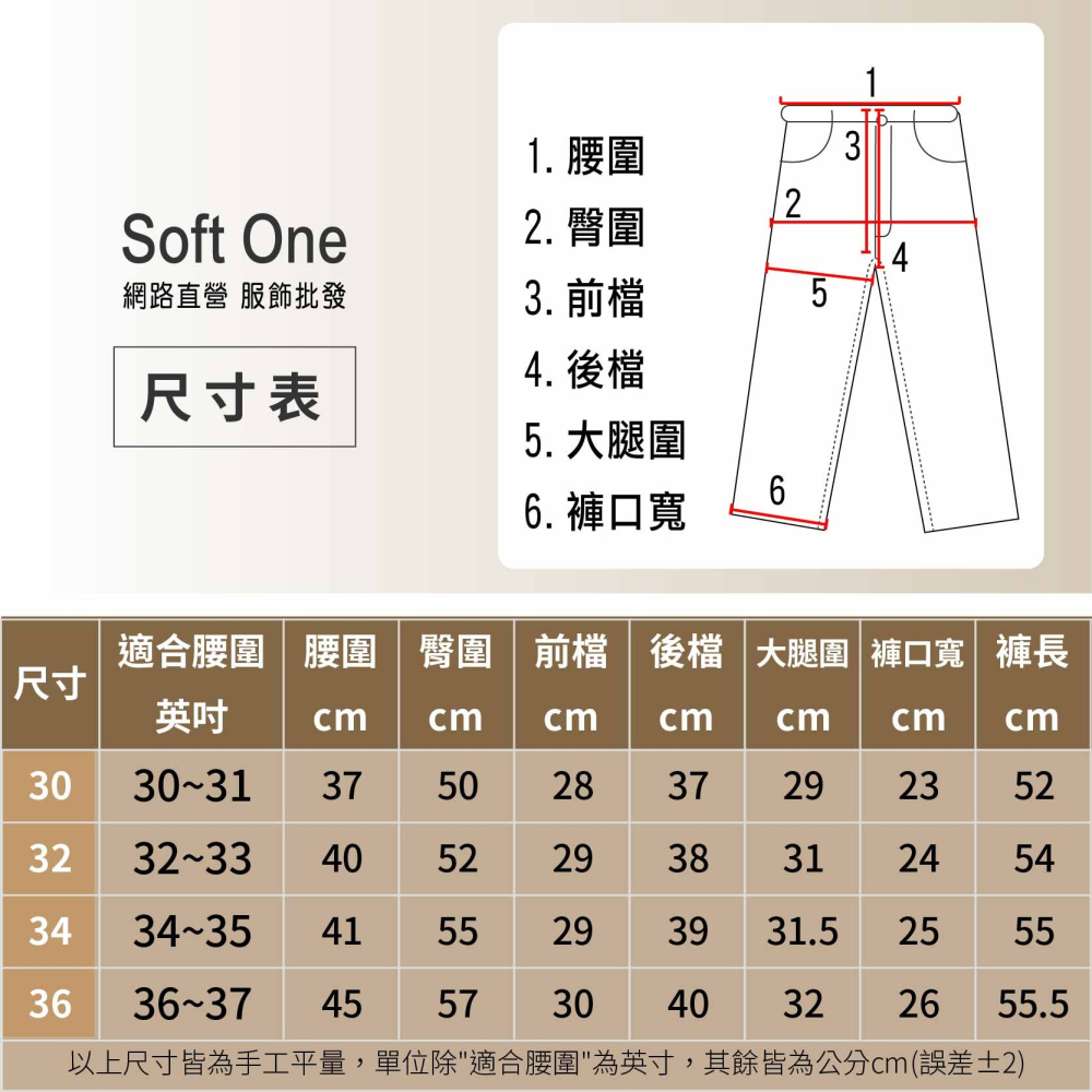 薄款舒適手感牛仔短褲-剪刀刺繡【Soft One】男裝-細節圖6