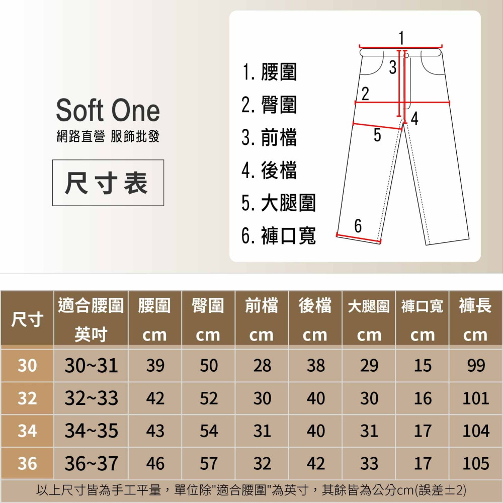 薄款舒適手感牛仔長褲錐形褲【Soft One】男裝流行服飾-細節圖6