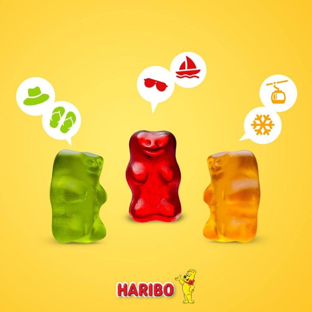 德國 HARIBO 小熊軟糖20包入 哈瑞寶金熊Q軟糖 水果軟糖 20入-細節圖2