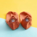 【腳跟貓咪刺繡短襪】短襪 貓咪 純色 動物 純棉 隱形襪 船襪 襪子 刺繡 女襪 淺口 日系-規格圖6