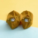 【腳跟貓咪刺繡短襪】短襪 貓咪 純色 動物 純棉 隱形襪 船襪 襪子 刺繡 女襪 淺口 日系-規格圖6