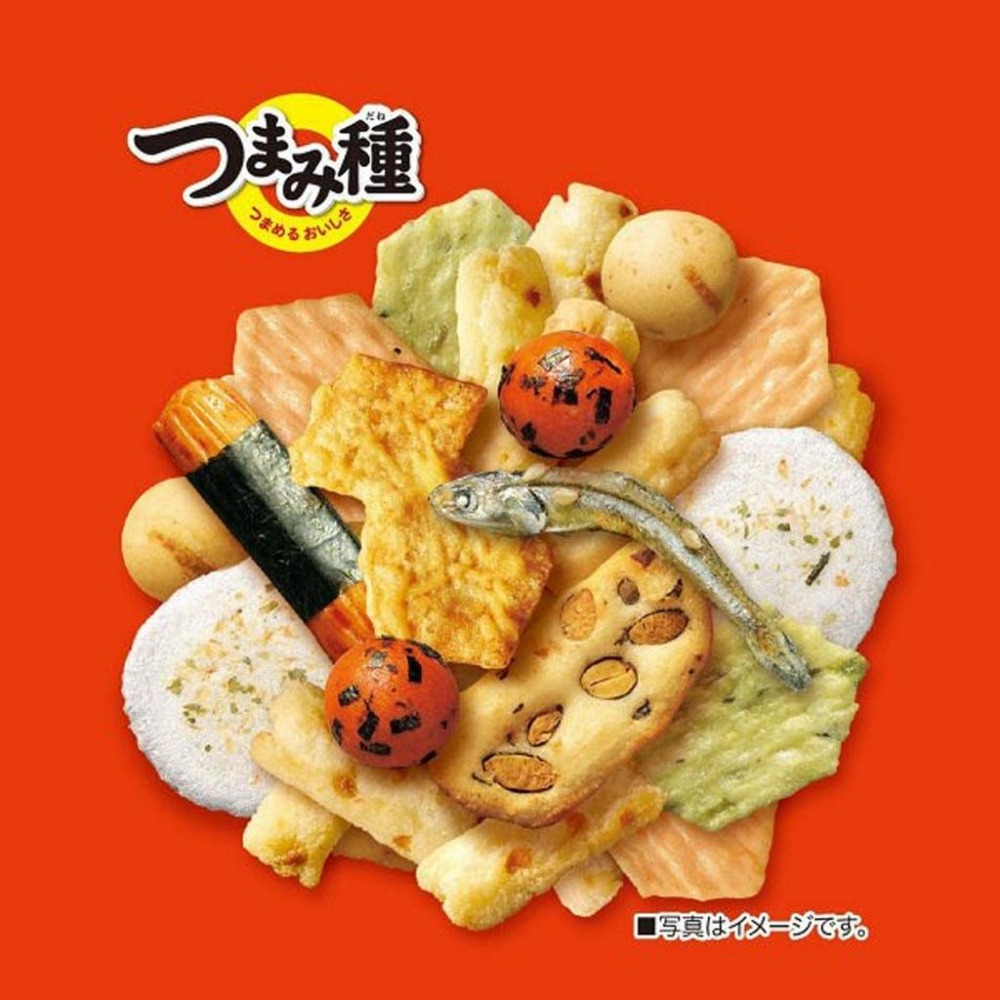 日本 龜田製菓 10種綜合米果 午後米果 海鮮米果 點心 下酒菜 6包入-細節圖3