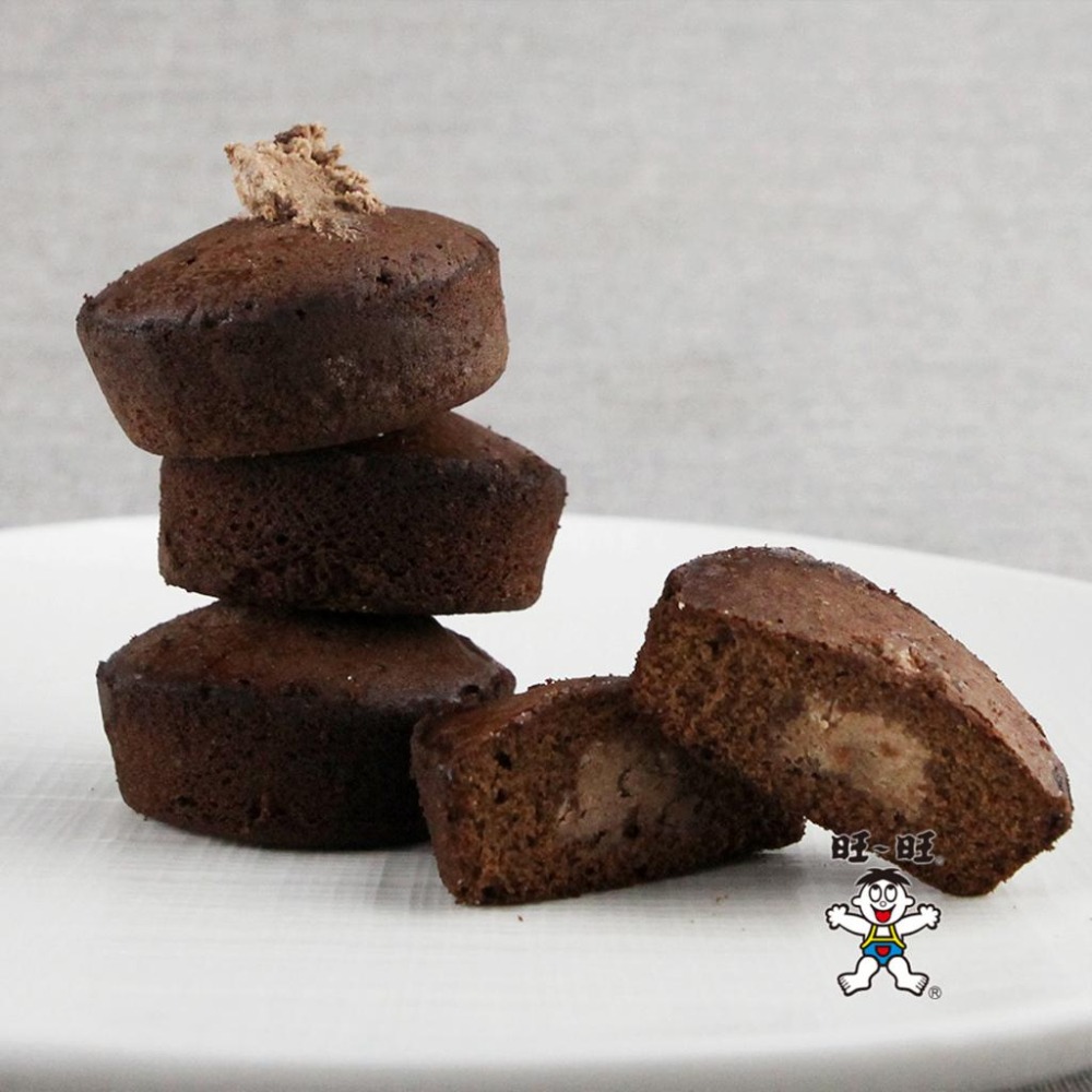 旺旺 野川 蛋黃派 草莓派 巧克力派 香草蛋糕味 10入裝-細節圖4