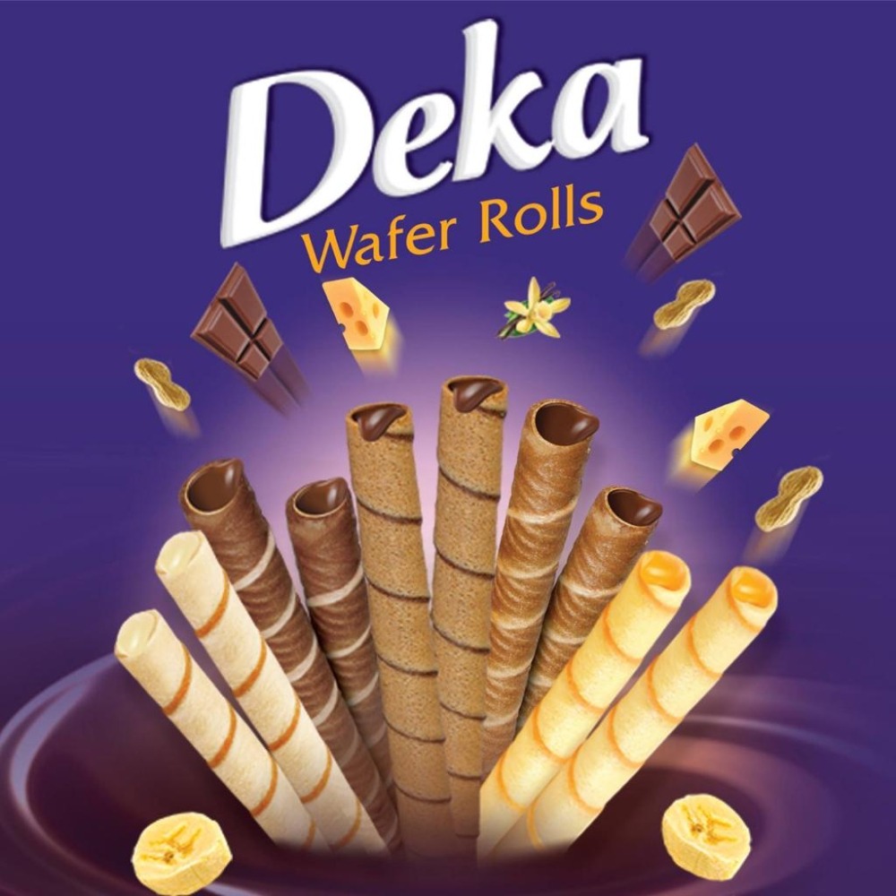 印尼 Deka JUMBO 白咖啡 雪茄威化捲 捲心酥 威化捲 160g-細節圖2
