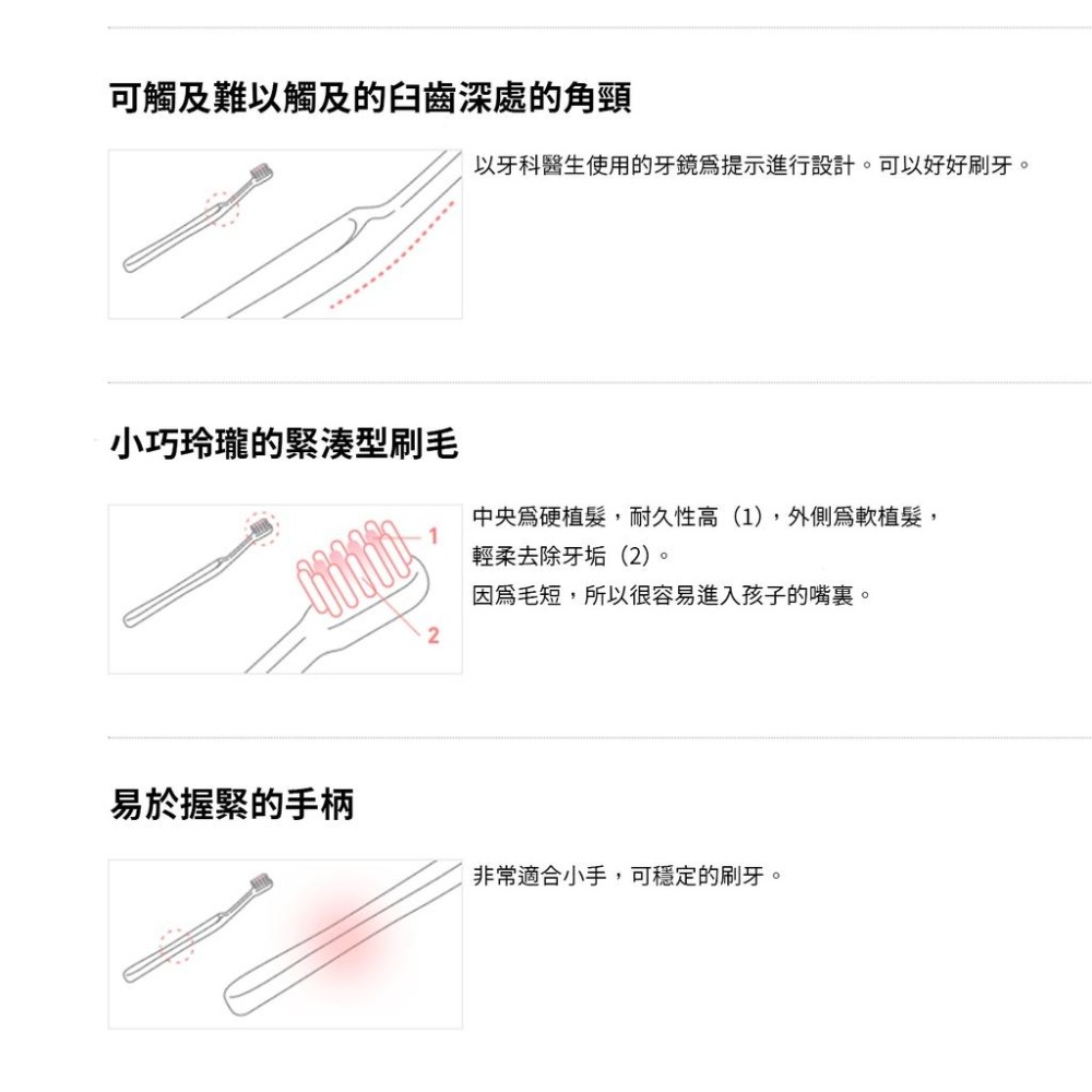 REACH 兒童牙刷 皮卡丘 迪士尼 公主 小孩 牙刷 兒童 寶可夢 哆啦A夢 麵包超人 巧虎 EBISU LION-細節圖3