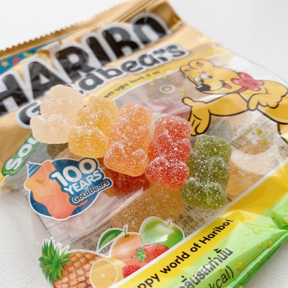 HARIBO 哈瑞寶 金熊 可樂 明星總動員 分享包 酸甜 萬聖節 金熊Q軟糖 軟糖 小熊軟糖 酸甜-細節圖3