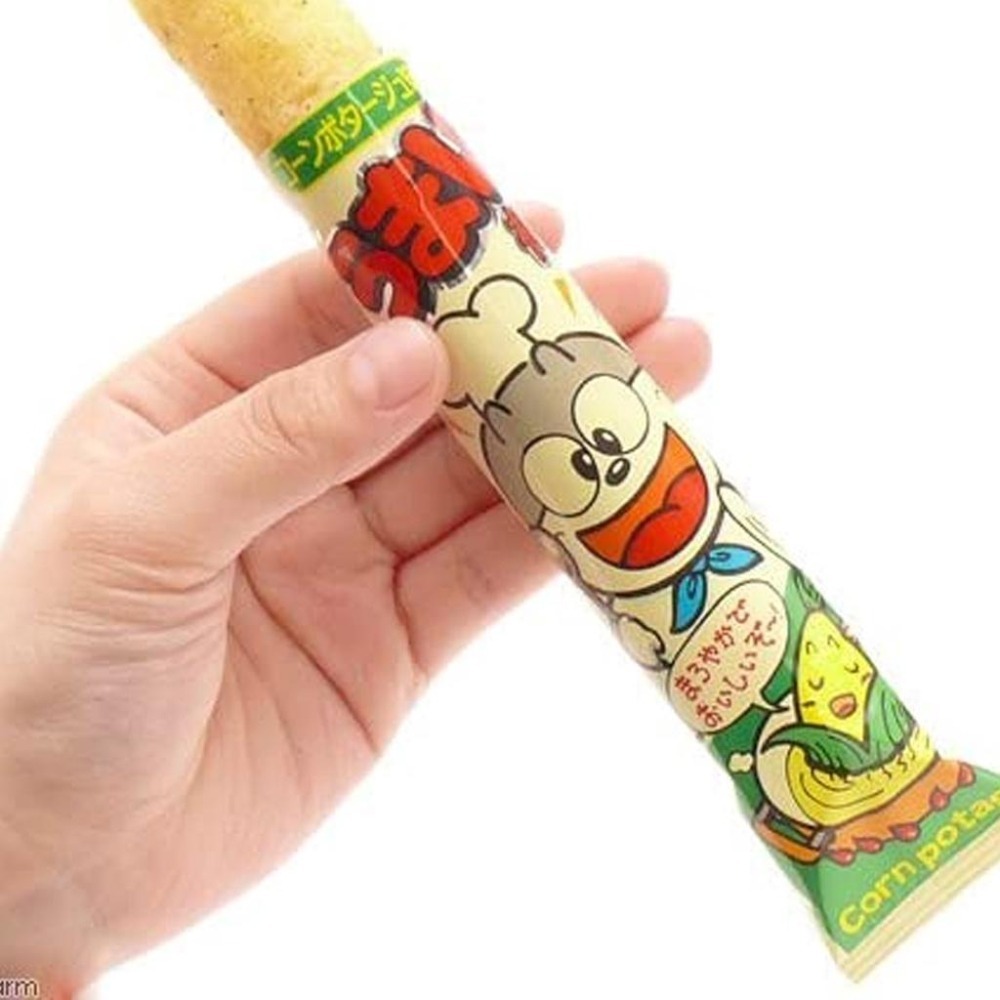 日本 玉米濃湯 美味棒 好吃棒 うまい棒 30本入 玉米棒 袋裝 餅乾 餅乾棒-細節圖2