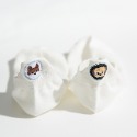【後跟狗狗刺繡短襪】短襪 不對稱 純色 動物 純棉 隱形襪 船襪 襪子 刺繡 女襪 淺口 日系-規格圖8