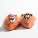 【後跟狗狗刺繡短襪】短襪 不對稱 純色 動物 純棉 隱形襪 船襪 襪子 刺繡 女襪 淺口 日系-規格圖8