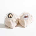 【後跟狗狗刺繡短襪】短襪 不對稱 純色 動物 純棉 隱形襪 船襪 襪子 刺繡 女襪 淺口 日系-規格圖8