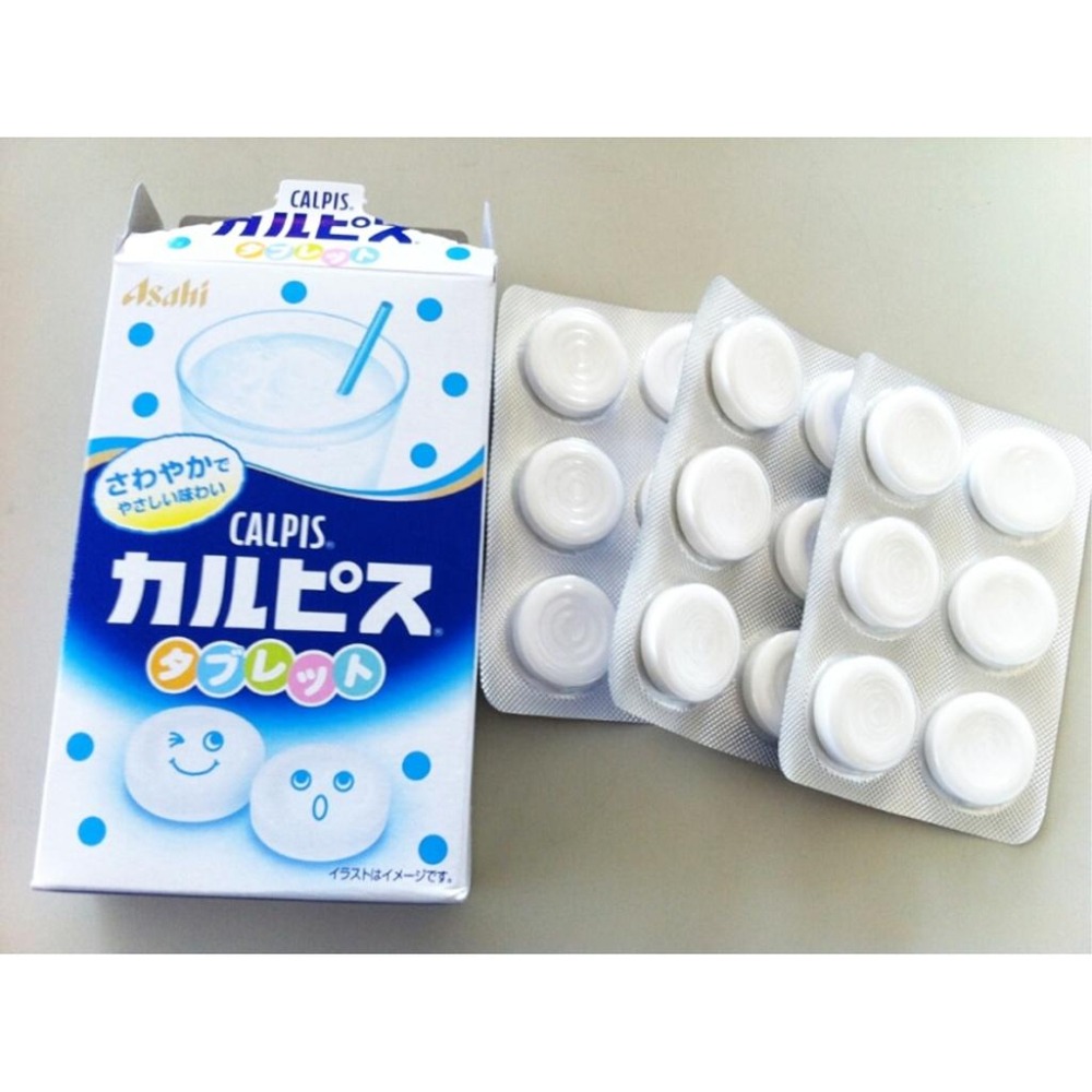 日本 Asahi 可爾必思糖果 糖果 CALPIS 盒裝 27g-細節圖2
