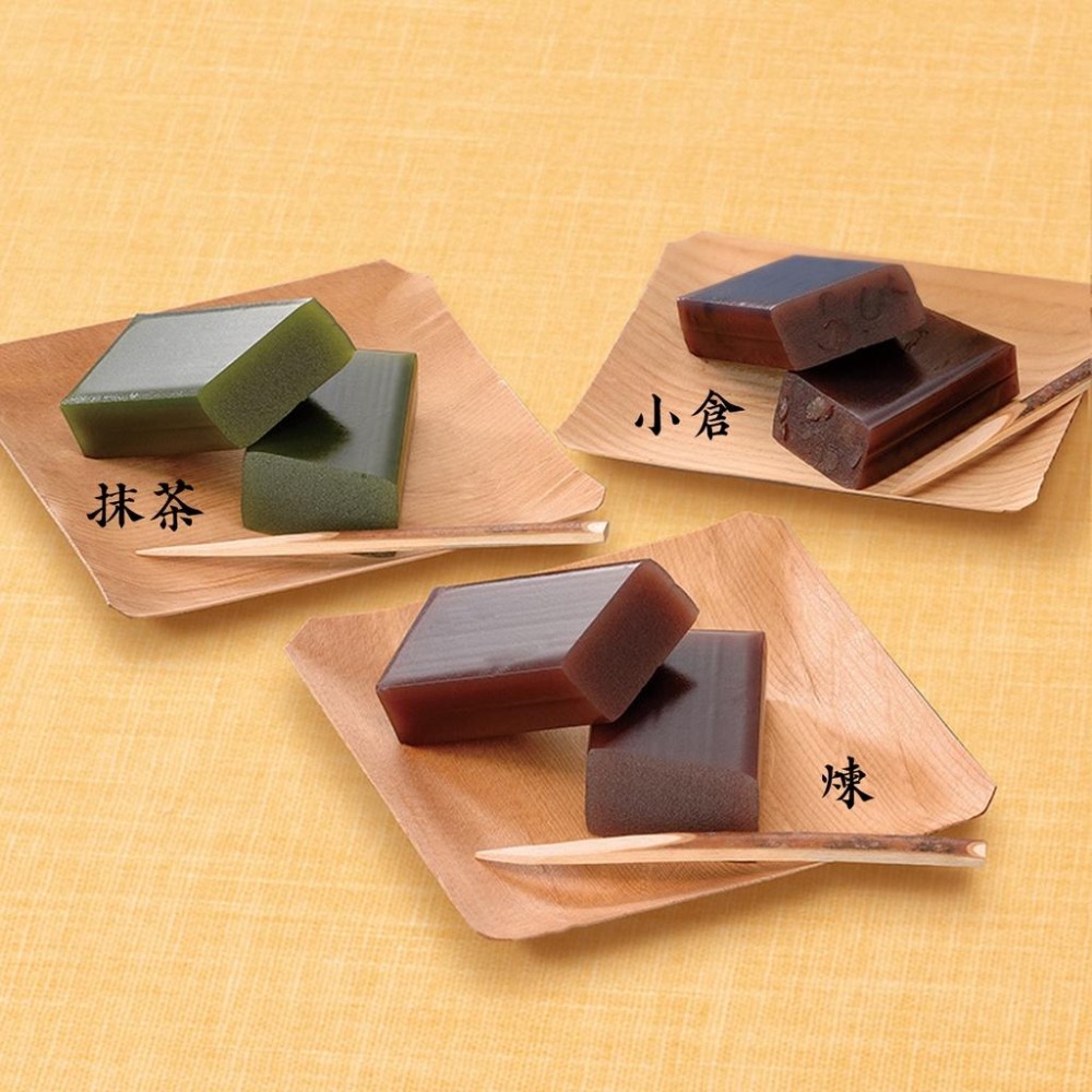 日本 井村屋 小羊羹 迷你羊羹 小倉 煉 抹茶 紅豆羊羹 日本羊羹 58g-細節圖2