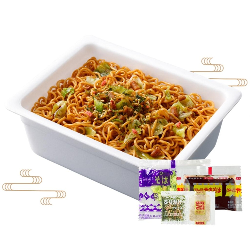 日本 peyoung 超大盛 日式炒麵 醬燒 雙味 辛味 麻婆豆腐味 碗麵-細節圖2