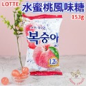 韓國 樂天 LOTTE 青葡萄風味糖 水蜜桃風味糖 糖果 葡萄 青葡萄 153g-規格圖6