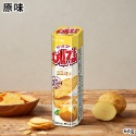 韓國 好麗友 預感洋芋片 orion 非油炸 原味 洋蔥 起司 兩包入 家庭號 12包入-規格圖3