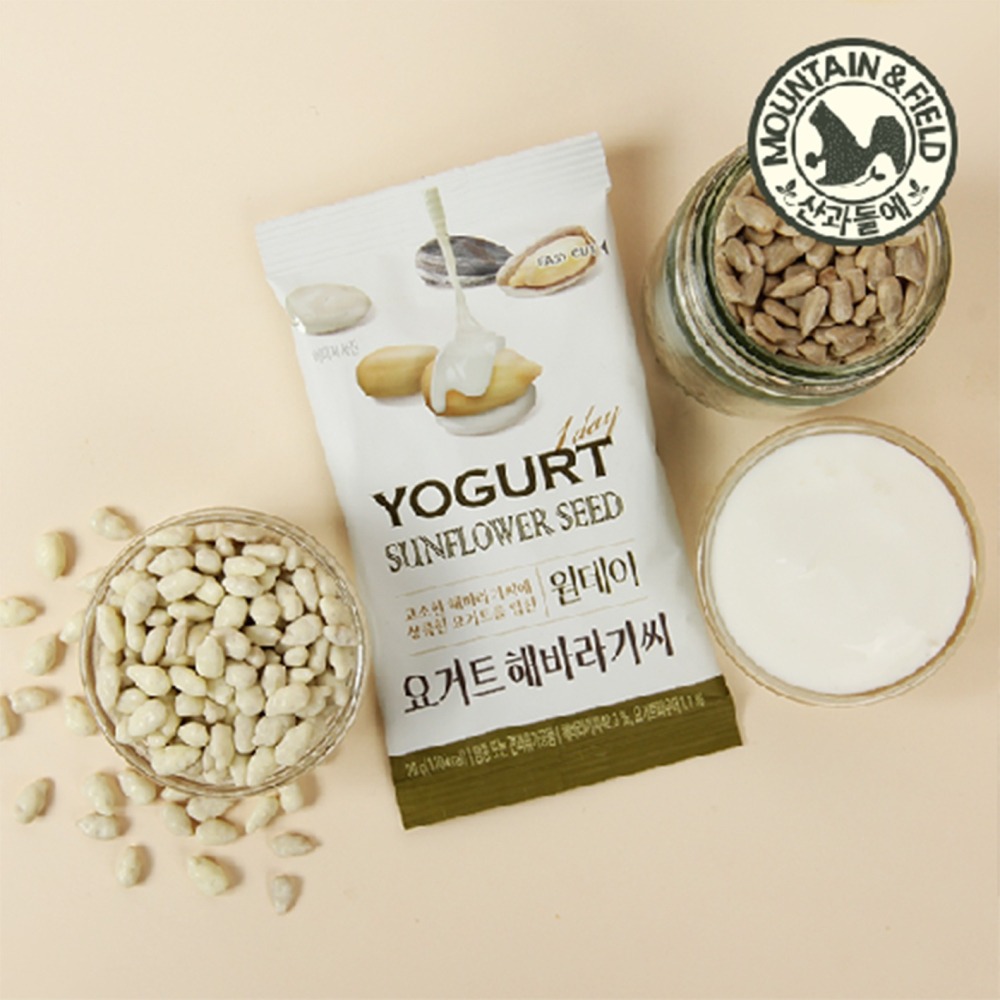 韓國 MOUNTAIN&FIELD 優格葡萄乾 森鼠牌 優格 葡萄乾 葵花籽 團購 熱銷 20g-細節圖4