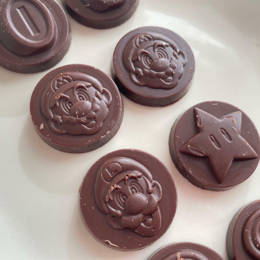 日本 Furuta 瑪莉歐 可可風味糖 巧克力 金幣 可可 古田 52g-細節圖4