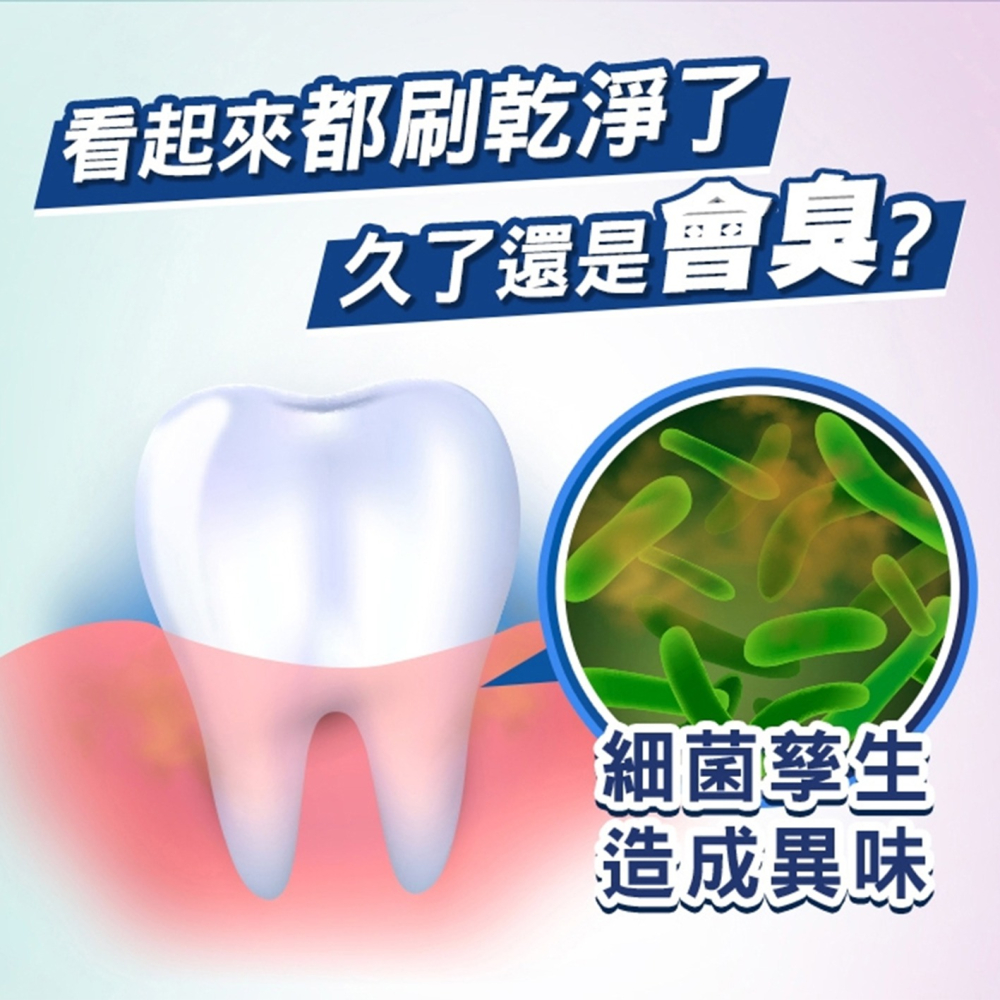 Oral-B 歐樂B 6效合1 漱口水 清爽潔淨 固齒護齦 500ml-細節圖3