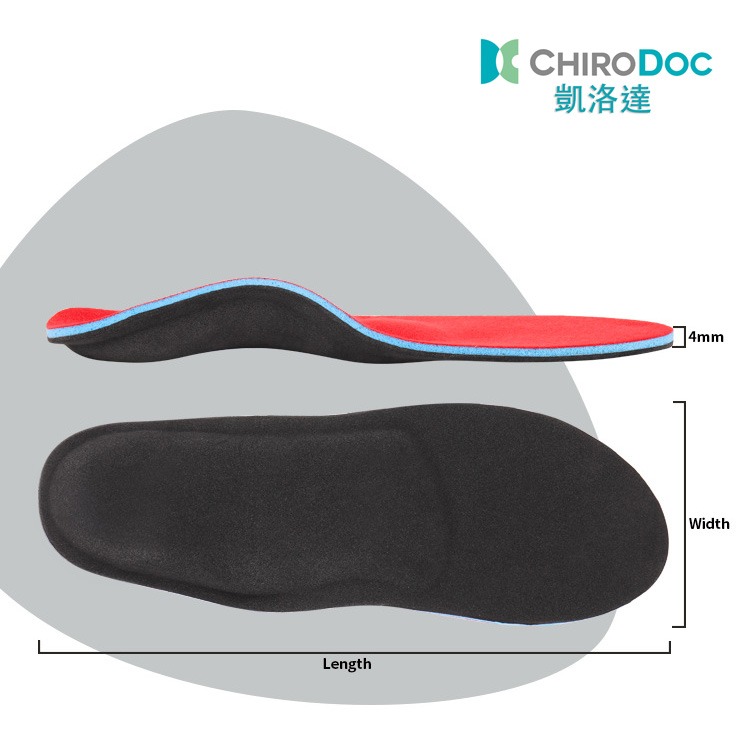 【原廠正品】ChiroDoc扁平足矯正鞋墊 - 足弓鞋墊 機能鞋墊 核心足弓機能鞋墊 按摩鞋墊  矯正鞋墊 足底筋膜炎-細節圖9