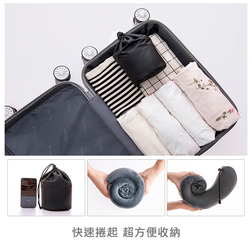 【原廠正品】Chirodoc 凱洛達記憶棉旅行飛機枕 旅行枕 午睡枕 U型枕 記憶棉枕 頸枕 頸椎枕 護頸枕 午睡神器-細節圖8