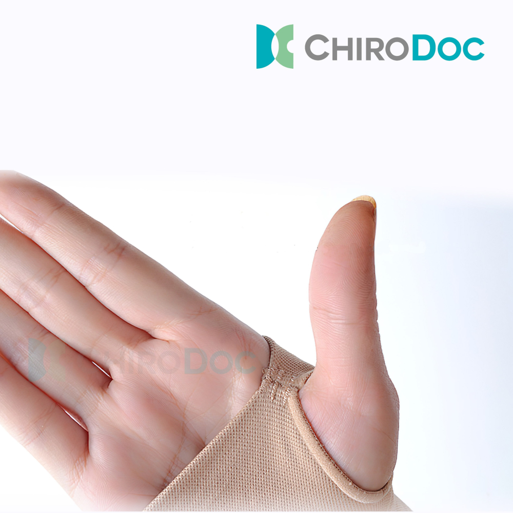 【原廠正品 】Chirodoc 凱洛達 高彈力護腕（單入)-  運動護腕 頂級專業護具 護手套 護腕套 拇指護掌腕-細節圖5