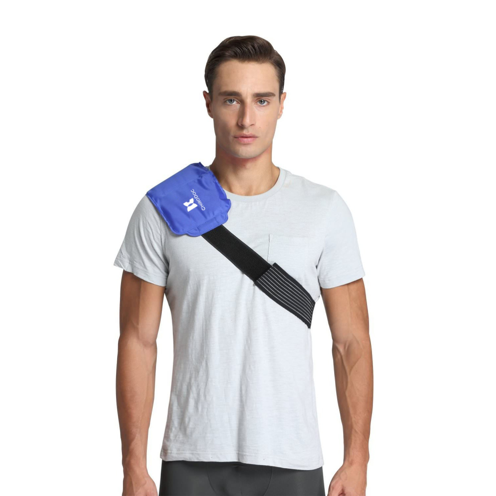 【原廠正品】可綁式冷熱敷袋－－－冰敷熱敷兩用—生理期痛經痛冷熱袋肩膀疼痛腰痛腫脹鎮痛降溫 冰敷袋 熱敷袋-細節圖4