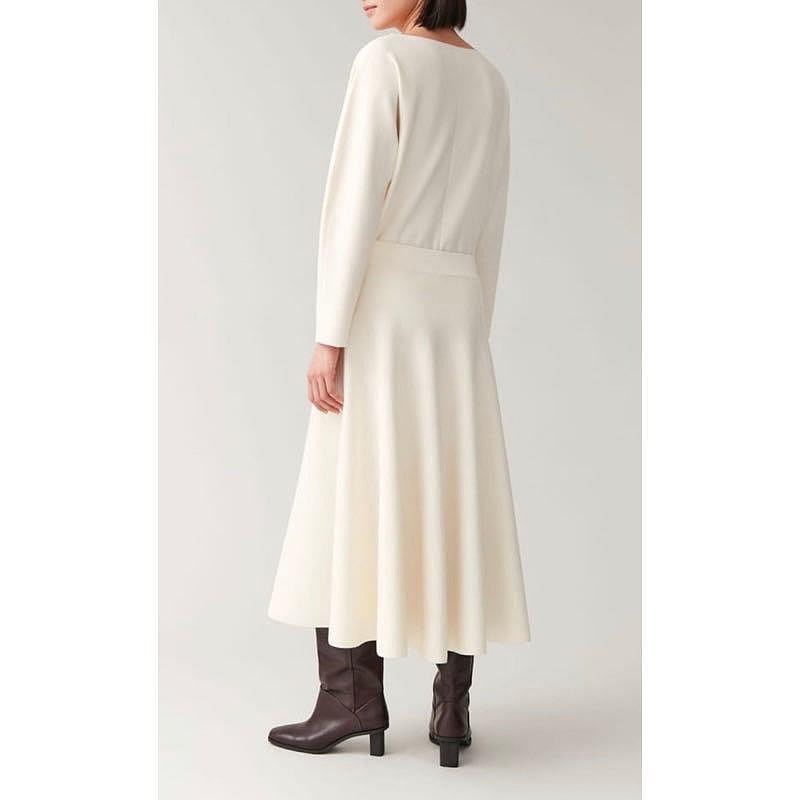 COS Circle Cut Merino Skirt 長裙-細節圖3