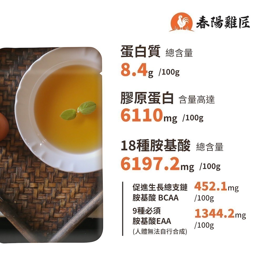 【限時購】【春陽雞匠】科技原味溫體滴雞精禮盒(60ml*10入)(常溫)-細節圖6