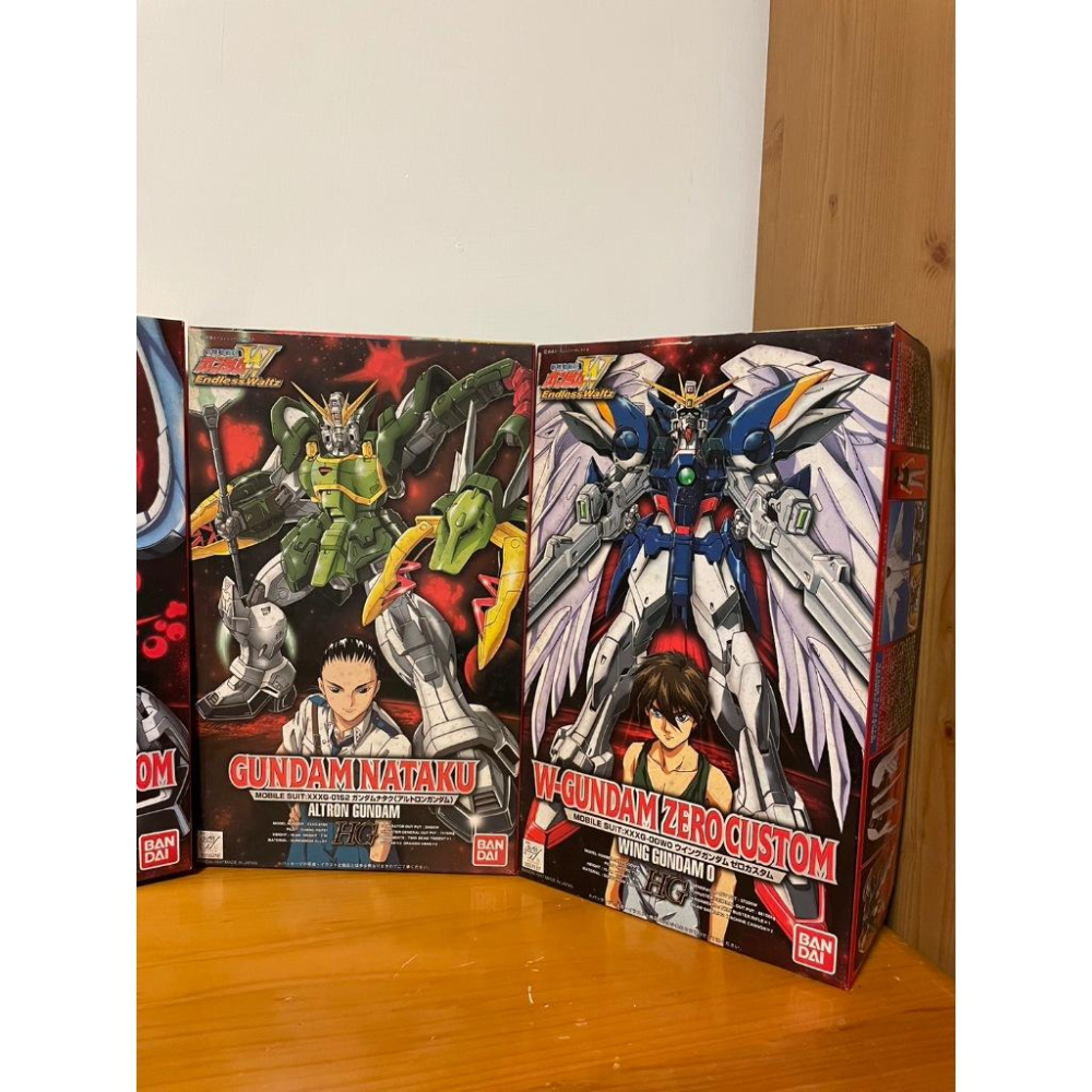 [山姆玩具城]Bandai 萬代 新機動戰士 HG 1/100 天使鋼彈 神龍鋼彈 死神鋼彈 沙漠鋼彈 四隻合售-細節圖5