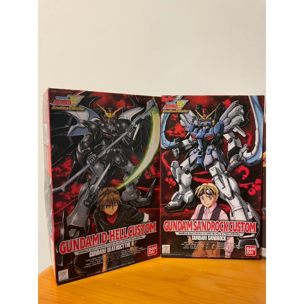 [山姆玩具城]Bandai 萬代 新機動戰士 HG 1/100 天使鋼彈 神龍鋼彈 死神鋼彈 沙漠鋼彈 四隻合售-細節圖6
