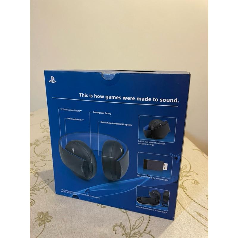 [山姆玩具城] PS4 無線耳機 全新未拆封品 ps3 ps4 psvita PlayStation 原廠耳機-細節圖4
