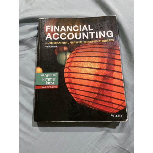 &lt;山姆書櫃&gt;會計學 課本 大學用書 Financial accounting 4th edition Wiley 第四