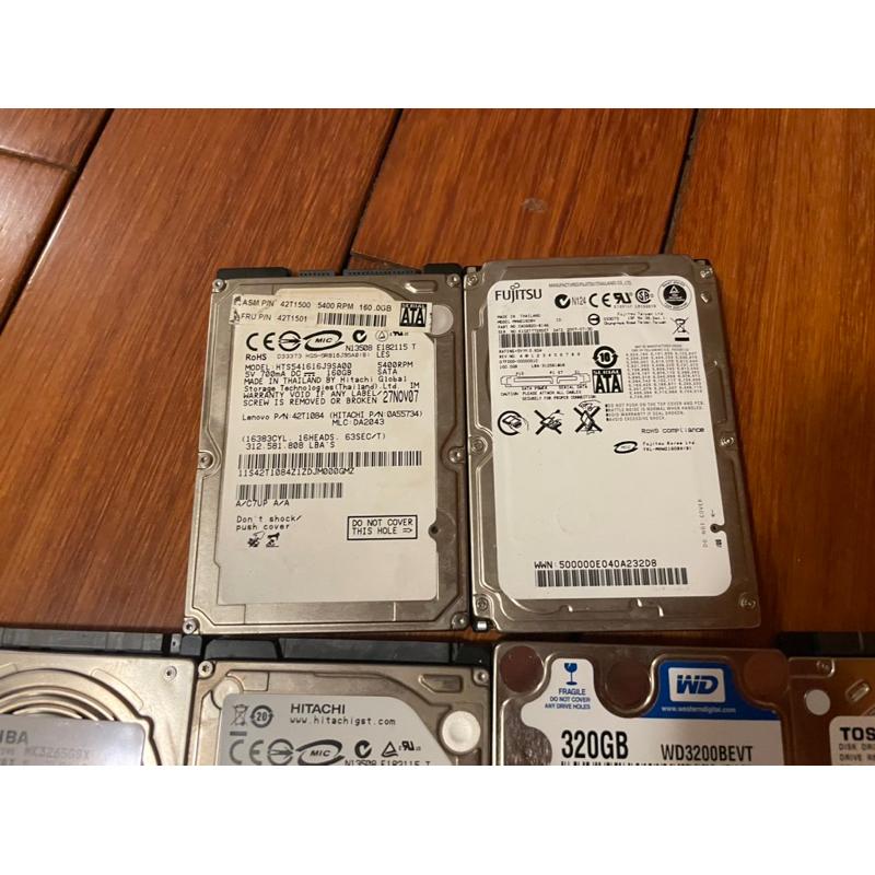 6顆硬碟 4顆320G 2顆160G 硬碟機械碟 可正常讀取-細節圖4