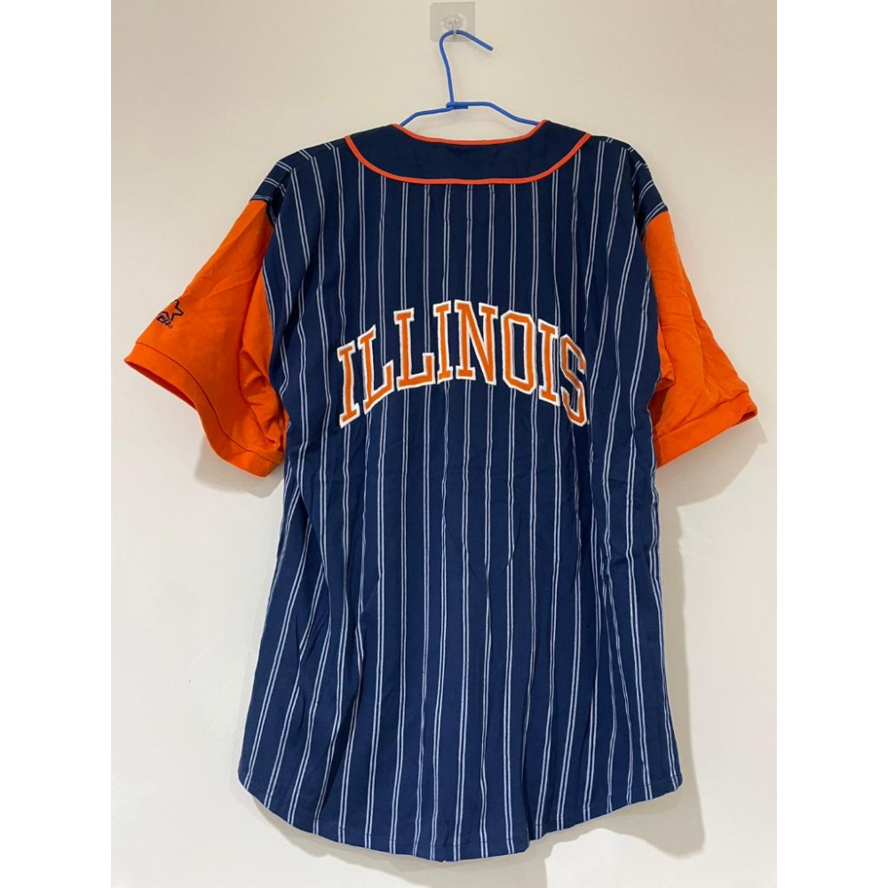 [山姆服飾]絕版收藏品球衣 伊利諾伊伊利奈戰士隊 美國購回 STARTER 珍藏品 僅此一件-細節圖2