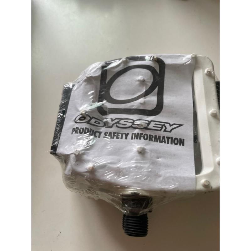 ［山姆工具］Odyssey 塑膠踏板 Cateye反光片 全新未使用 腳踏車 單車 自行車-細節圖4