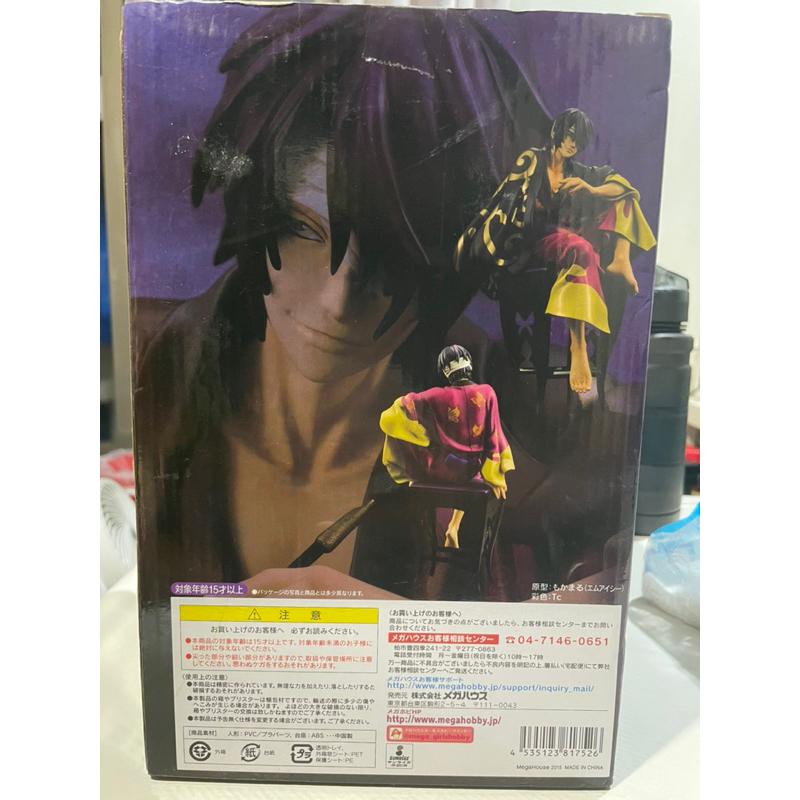 ［山姆玩具城］G.E.M. 銀魂 高杉晉助 ver.艷 MegaHouse 超稀有絕版公仔 盒況非完美 未拆封-細節圖5