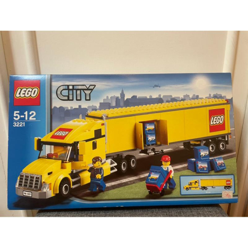 [山姆玩具城]樂高 LEGO 3221 City Truck 稀有絕版 貨櫃車 未組裝