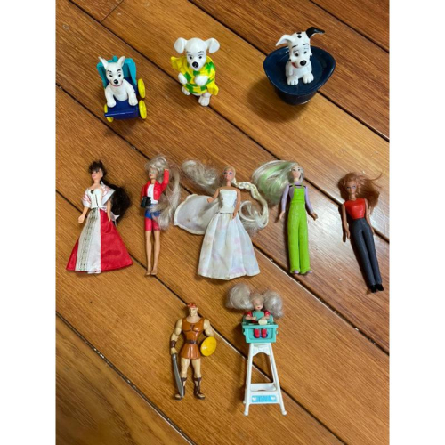 ［山姆玩具城］早期絕版麥當勞玩具 美泰兒 芭比娃娃 迪士尼 玩具公仔 收藏品 全圖出清