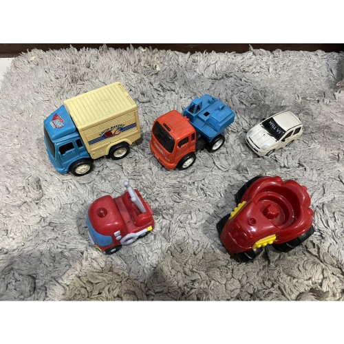 &lt;山姆玩具城&gt;兒童玩具車 麥當勞 塑膠模型車 TOYOTA車 教學用 可擺設