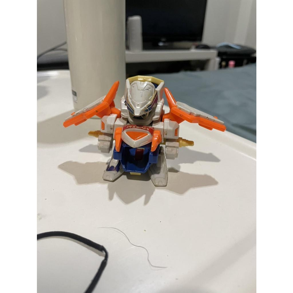 <山姆玩具城>3隻 早期絕版 彈珠超人 百變鳳凰 寶藍勇者 takara 絕版正版玩具 收藏品-細節圖4